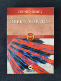 Leonid Dimov &ndash; Opera poetica, vol. II, Polirom