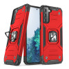 Wozinsky Ring Armor Husă Kickstand Tough Rugged Husă Pentru Samsung Galaxy S21 FE Roșu 9111201944473