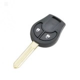 Cheie completa Topautochei&reg; pentru Nissan Qashqai Cube Juke Tiida Micra, 2 butoane, 315 Mhz, ID46 chip, Oem
