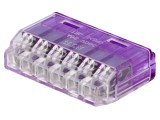 Bornă cu arc cu eliberare rapidă 1,5&divide;2,5mm2 300V 20A