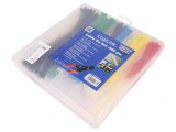 Set Coliere de Str&acirc;ngere Poliamidă 600 buc UL94V-2