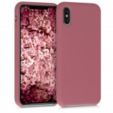 Husa pentru Apple iPhone X/iPhone XS, Silicon, Roz, 46313.167, Carcasa