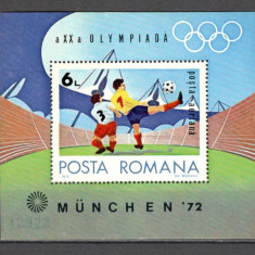 Romania.1972 Olimpiada de vara MUNCHEN-Bl. ZR.456