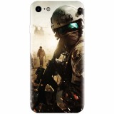 Husa silicon pentru Apple Iphone 6 Plus, Battlefield