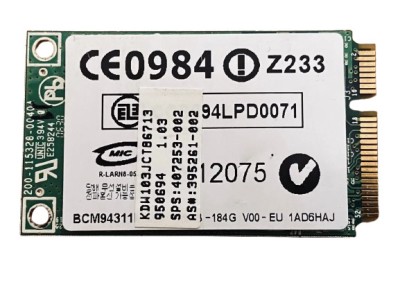 107.Modul/Placa retea wifi wireless wifi laptop BCM94311MCG foto