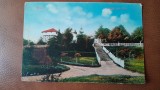 Carte postala, Govora vedere din parc, perioada interbelica
