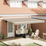 VidaXL Material de Obloane pentru Cadru de 4.5x3 m Bej