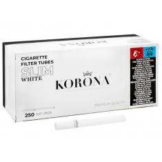 Tuburi Tigari Korona Slim White 250