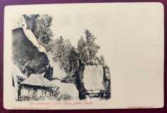 Casa pusnicului, Schitul Sihlea (Sihla) Judetul Neamt - aprox. 1900 - printata, necirculata - Din colectiunea Stauceanu si Onofrei