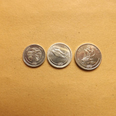 Maldive Set 3 monede: 1, 5 si 10 Laari 2012 - Necirculate