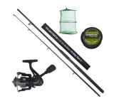 Set complet lanseta spinning 2,1 m, mulineta CFC1000 si accesorii, EAGLE KING