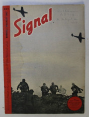REVISTA &amp;#039; SIGNAL &amp;#039; , EDITIE IN LIMBA ROMANA , NUMARUL 1 DIN AUGUST 1942 foto