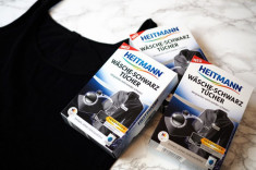Servetele,Heitmann, cu colorant pentru revigorarea culorii negre, 10buc foto