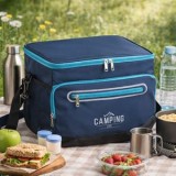 Geantă termoizolantă tip cooler, 16L, Albastru, 31x21x25cm, CMCLASS