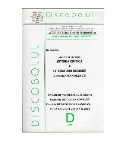 colectiv - Discobolul - Revista de cultura (an XII nr. 136,137,138 -