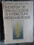 INDREPTAR DE FARMACOGRAFIE SI INTERACTIUNI MEDICAMENTOASE - B. CUPARENCU