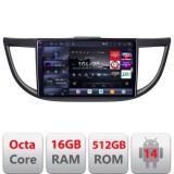 Navigatie Honda CRV 2012-2016 Edotec Kit-469 8 core QLED 2K 16+512 360 Android Waze USB Navigatie Internet Youtube Radio CarStore Technology