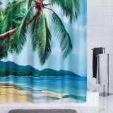 RIDDER Perdea de dus Palm Beach, 180 x 200 cm