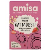 Muesli cu Fructe si Ovaz Fara Gluten Bio Amisa 325gr