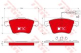 Set placute frana,frana disc VW TOUAREG (7LA, 7L6, 7L7) (2002 - 2010) TRW GDB1651DTE