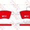 Set placute frana,frana disc VW TOUAREG (7LA, 7L6, 7L7) (2002 - 2010) TRW GDB1651DTE