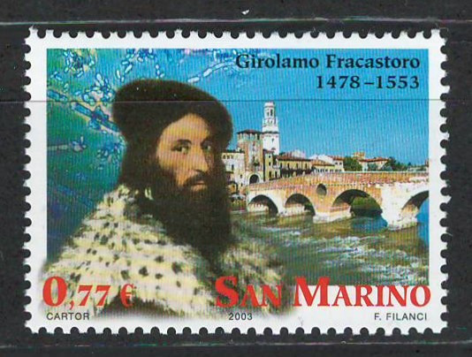 San Marino 2003 Mi 2084 MNH - Al 100-lea targ de timbre VERONAFIL