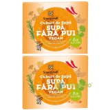 Pachet Cub de Supa fara Pui Vegan Ecologic/Bio 6 cuburi + 6 cuburi