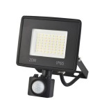 Proiector LED cu senzor de miscare Hoff Noctem Max, 20W, 2600lm, lumina rece 6500K, IP65