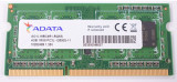 Memorie ram laptop ADATA, 4GB, DDR3L, 1.35V - PC3L 12800, 1600Mhz - AO1L16BC4R1-BQSS