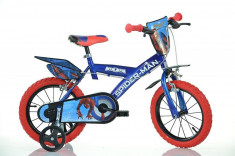 Bicicleta copii 14 SPIDERMAN HOME foto