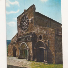 FA57-Carte Postala- ITALIA-Tuscania, Basliica S. Maria Maggiore, circulata 1972