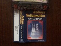 andreas vollenweider white winds 1984 + best of vol. 1/2 casete audio ambientala