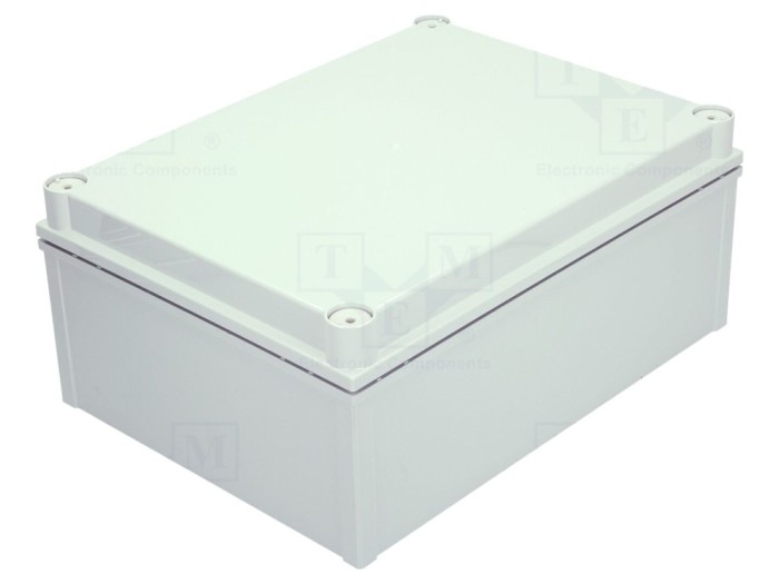 Carcasă universală ABS gri IP67