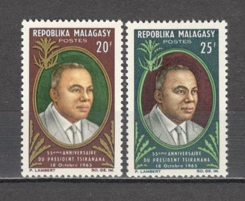 Madagascar.1965 55 ani nastere presedintele Tsiranana SM.168