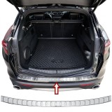 Ornament protectie portbagaj/bara spate crom pentru Alfa Romeo Stelvio din 2017