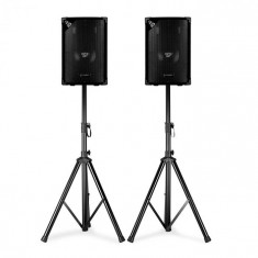 Skytec SL8, disco boxe cu trepied 8&amp;amp;quot; woofer, 200 W max. + sac/accesoriu foto