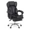 SCAUN DIRECTORIAL CU SUPORT DE PICIOARE OFF 415 NEGRU