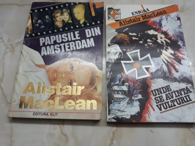 Papusile din Amsterdam / Unde se avanta vulturii - Alistair Maclean foto