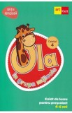 Ola in grupa mijlocie 4-5 ani: Caiet de lucru pentru prescolari. Caietul 4