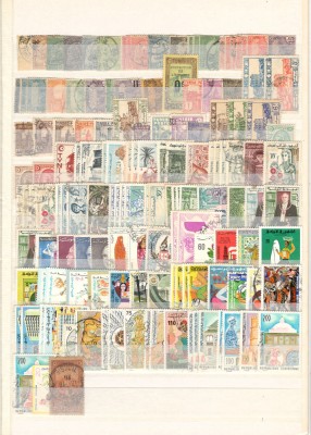 TUNISIA.Lot peste 260 buc. timbre stampilate foto