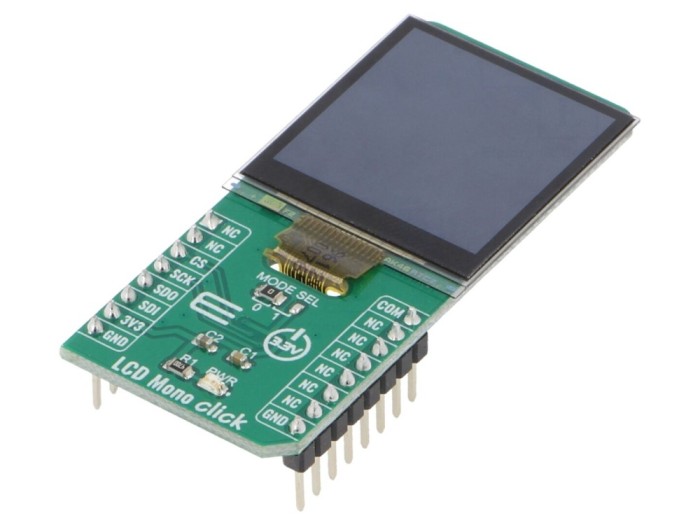 Placă Prototip LCD Mono Click SPI