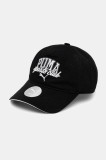 Puma șapcă culoarea negru, uni, 25989
