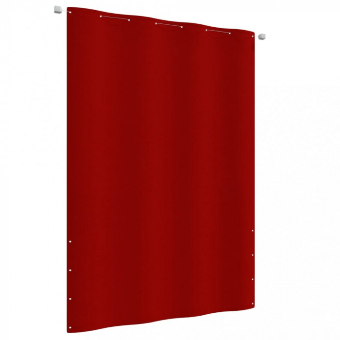 vidaXL Paravan de balcon, roșu, 160 x 240 cm, țesătură oxford