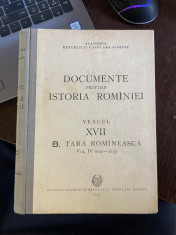 Documente privind Istoria Romaniei Veacul XVII B. Tara Romaneasca Vol. IV (1621-1625) foto