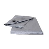 Prelata impermeabila UV, inele de prindere, 10x12m, 130gr/mp, Silver, Z-TOOLS / ZTS 8099