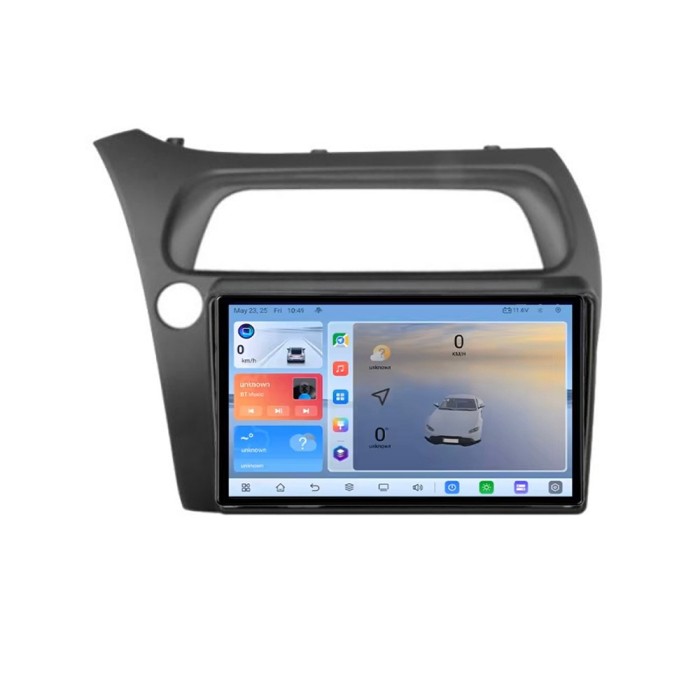 Navigatie Honda Civic Hatchback 2006-2012 C-hatchback Android 8 Core 2.2 Ghz 8+128 Qled 1K ADAS 4G LTE GPS 360 kit-hatchback+EDT-E409V3 CarStore Techn