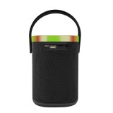 BOXE GEMBIRD portabile bluetooth, RMS: 10W, baterie 1800mAh, microSD, USB, FM-radio, LED light, BT v5.3, 111x111x160mm, 930 grame, black, &quot;SPK-BT-LED-