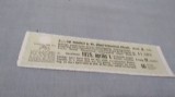 CUPOANE /BON DE TREZORERIE CU REDUCERE 1925 UNGARIA
