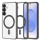 Husa Samsung S25 s931 S24 s921 Silicon Magsafe Transparenta &amp; Negru