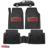 Audi A4 B8 Allroad Covorase Auto TeamCar&reg; Tip Tavita Compatibile (2009&ndash;2016) Red, Cauciuc